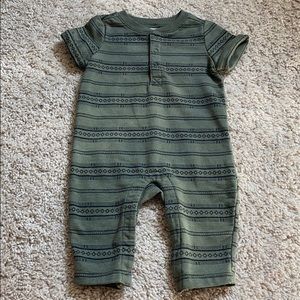 Henley Jumpsuit - 0-3 months - LIKE NEW